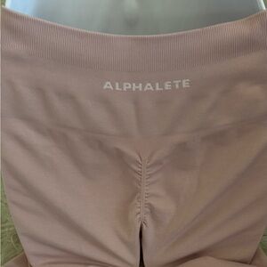 Alphalete Light Pink Leggings like new
